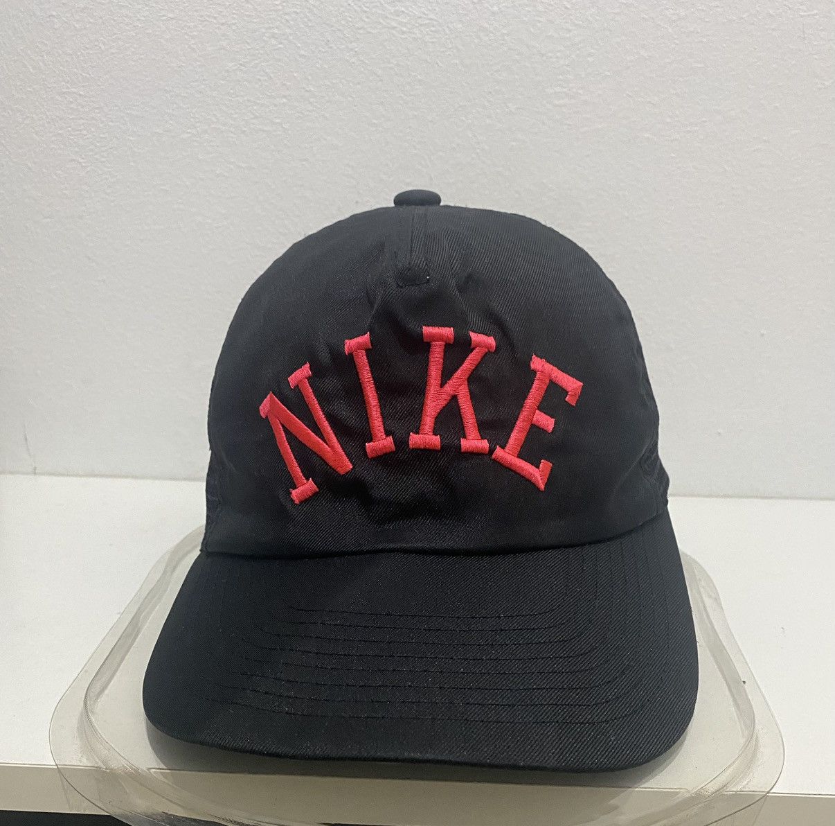 Nike 🇺🇸 Vintage Nike 90’s Spell Out Trucker Snapback Made Usa Size ONE SIZE - 2 Thumbnail