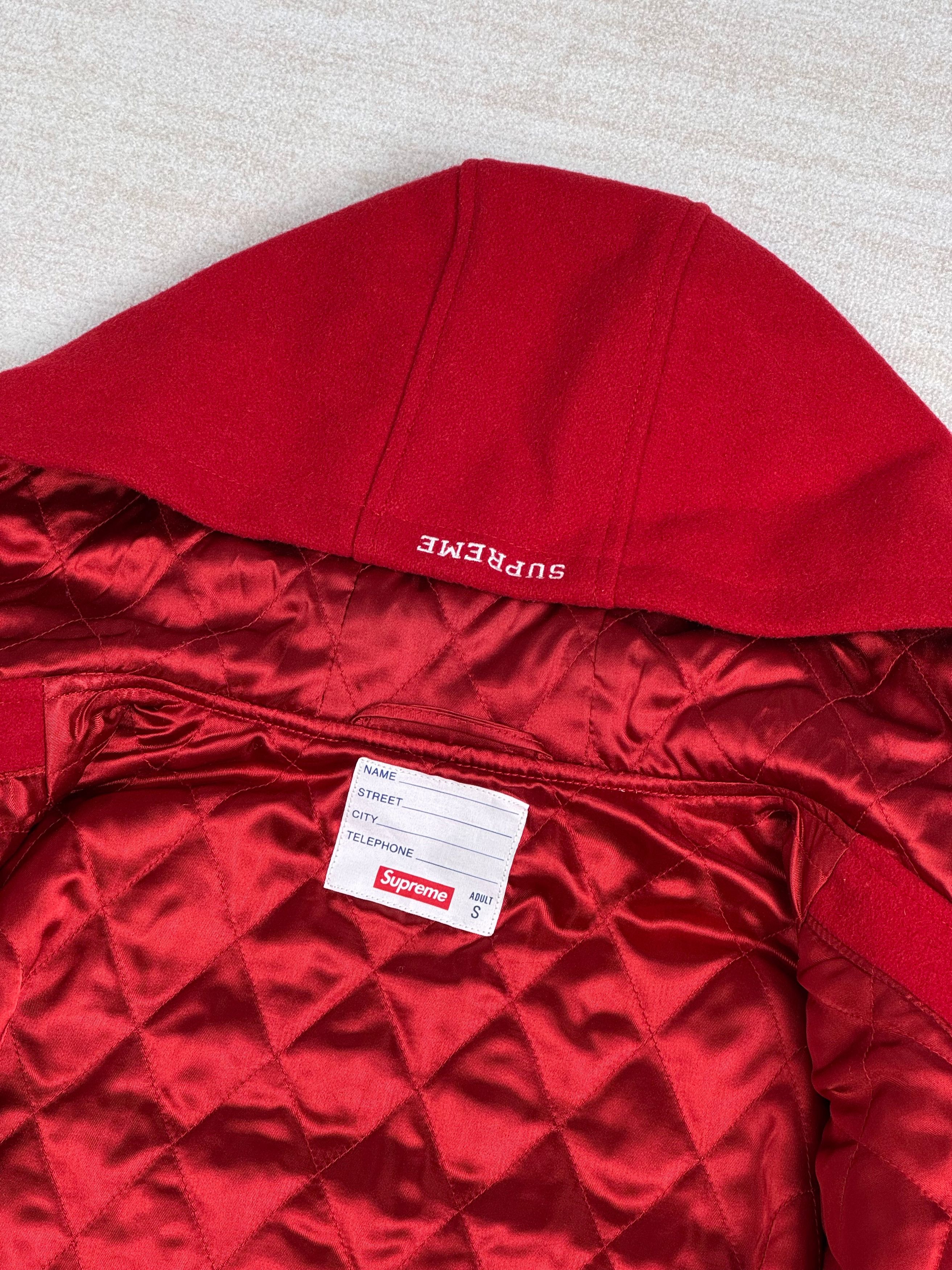Supreme UNWORN* FW20 King Hooded Varsity Jacket Size S Size US S / EU 44-46 / 1 - 12 Thumbnail