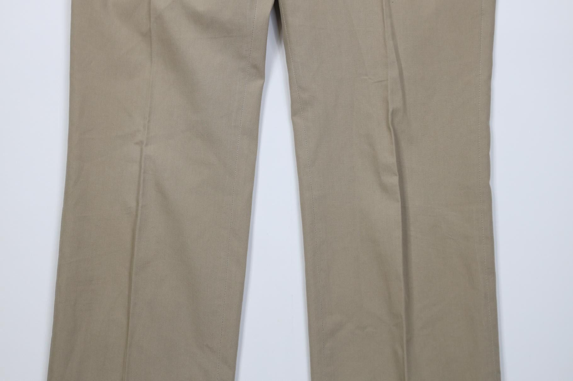 Orvis Vintage 70s Orvis Flared Wide Leg Chino Pants Beige USA Size US 38 / EU 54 - 3 Thumbnail