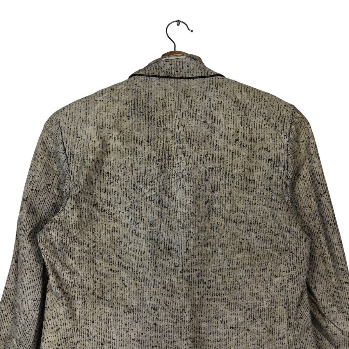 Japanese Brand × Vintage 📌Vintage Leather Jacket Chore Work Chako Issey Miyake Size US M / EU 48-50 / 2 - 10 Thumbnail