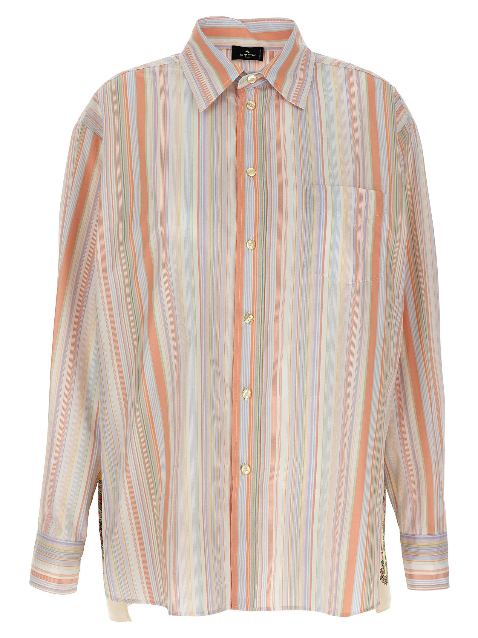 Etro Paisley insert shirt Size L / US 10 / IT 46 - 1 Thumbnail