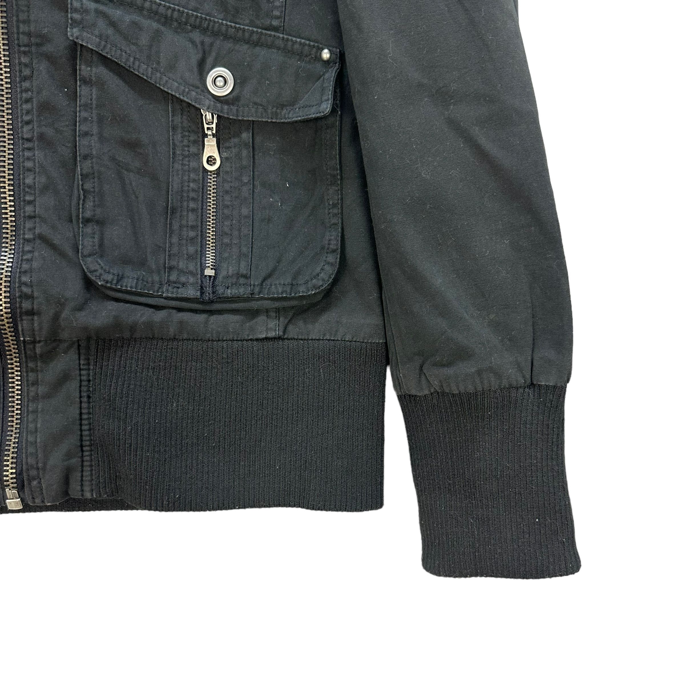In The Attic IN THE ATTIC MULTIZIP POCKET BIG LOGO RIOT JACKET #8708-021 Size US L / EU 52-54 / 3 - 5 Thumbnail