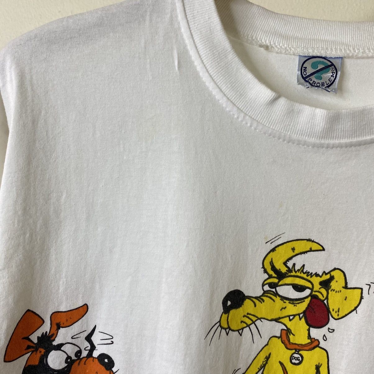 Vintage 1990s Doggy Style Funny Humor T Shirt Size US L / EU 52-54 / 3 - 3 Thumbnail