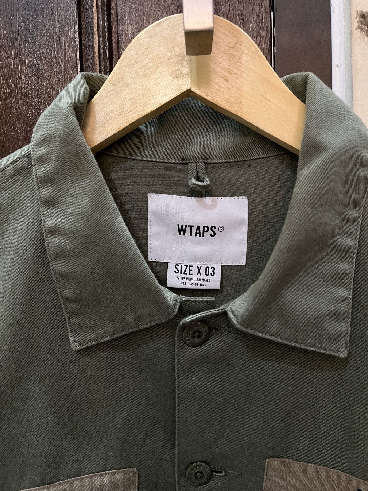 Wtaps Wtaps Buds Ls Shirt Cotton Twill 2017 Size US L / EU 52-54 / 3 - 3 Thumbnail