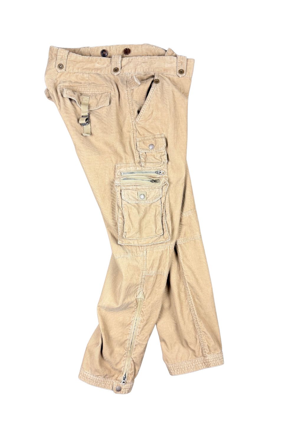 Polo Ralph Lauren PRL Utility Cord Cargo Pants — 36/30 — fw02 (est.) Size US 36 / EU 52 - 14 Thumbnail