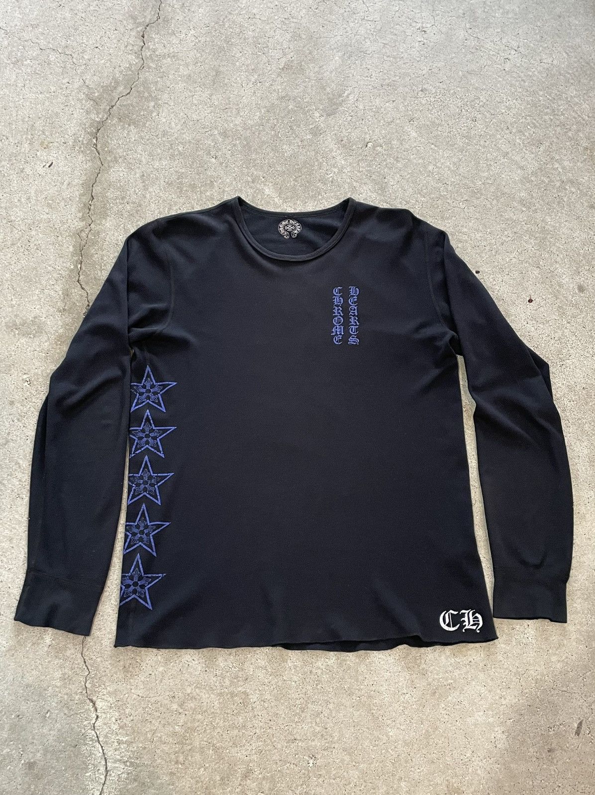 Chrome Hearts Chrome Hearts Thermal Long Sleeve Shirt Size US XL / EU 56 / 4 - 1 Thumbnail