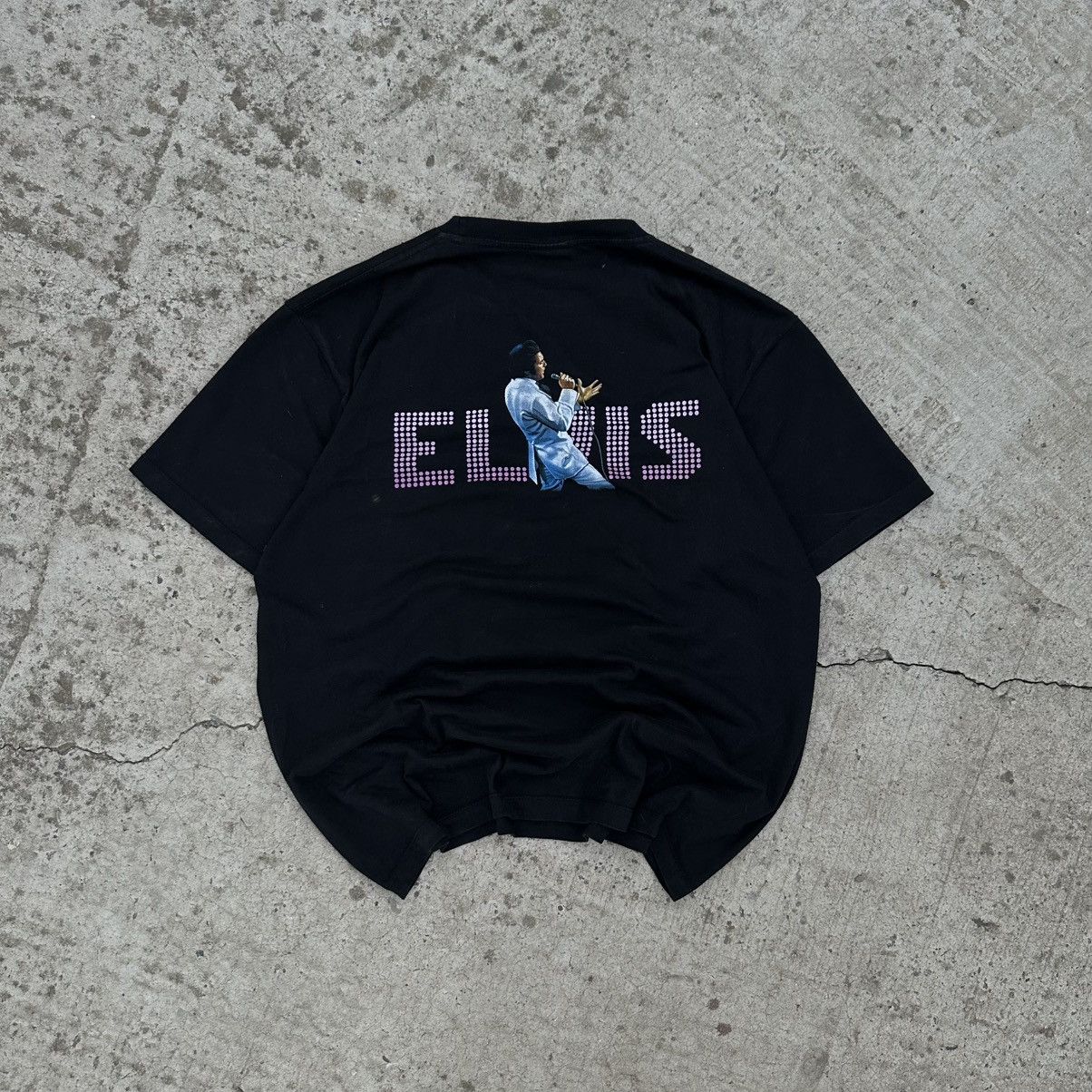 Perry Ellis Adult Elvis Presley T-shirts Big Logo Rock Band Size XL Y2K Size US XL / EU 56 / 4 - 2 Thumbnail