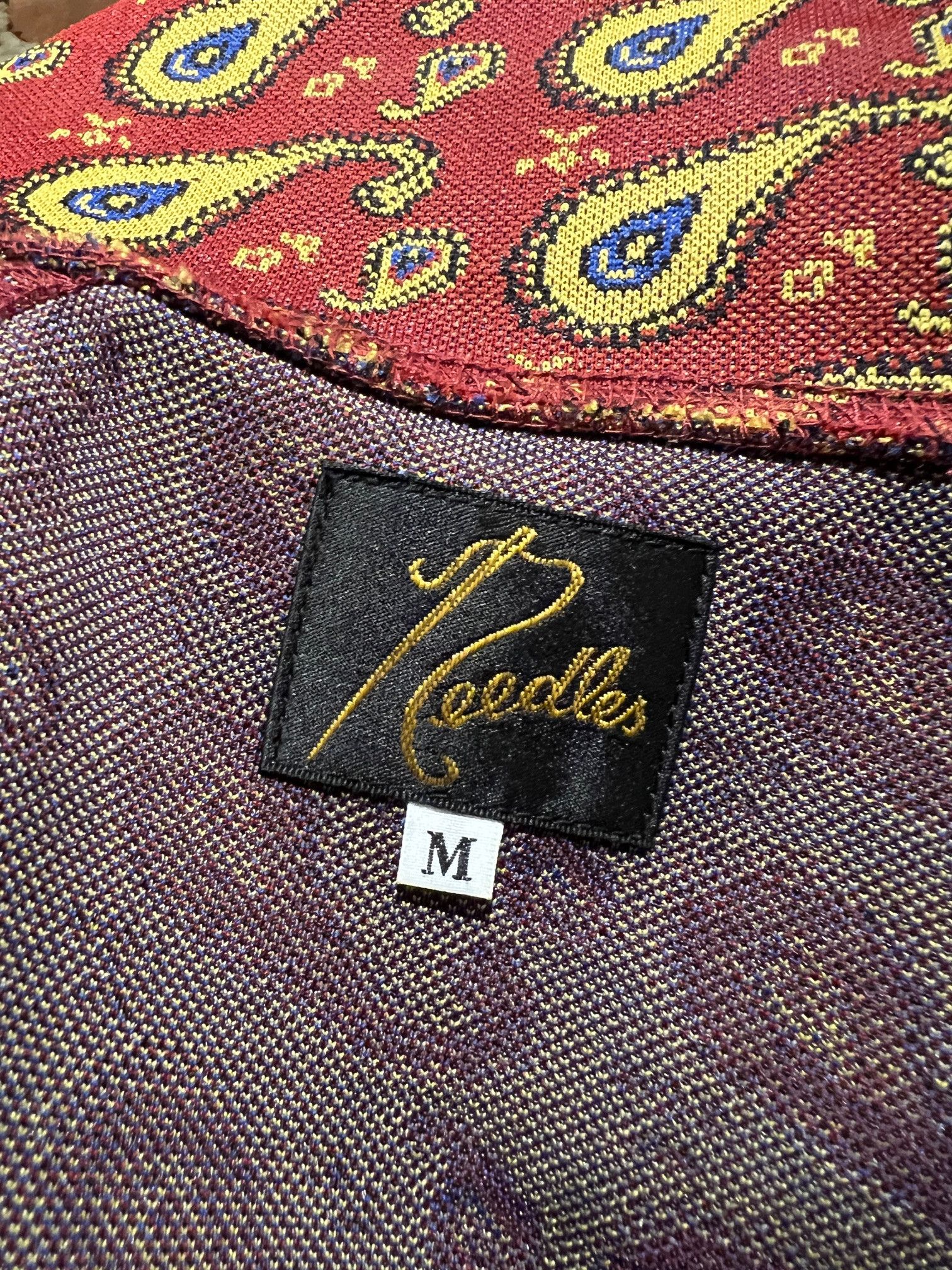 END. × Needles Needles x END. Paisley Poly Jacquard Track Jacket Size US M / EU 48-50 / 2 - 6 Thumbnail