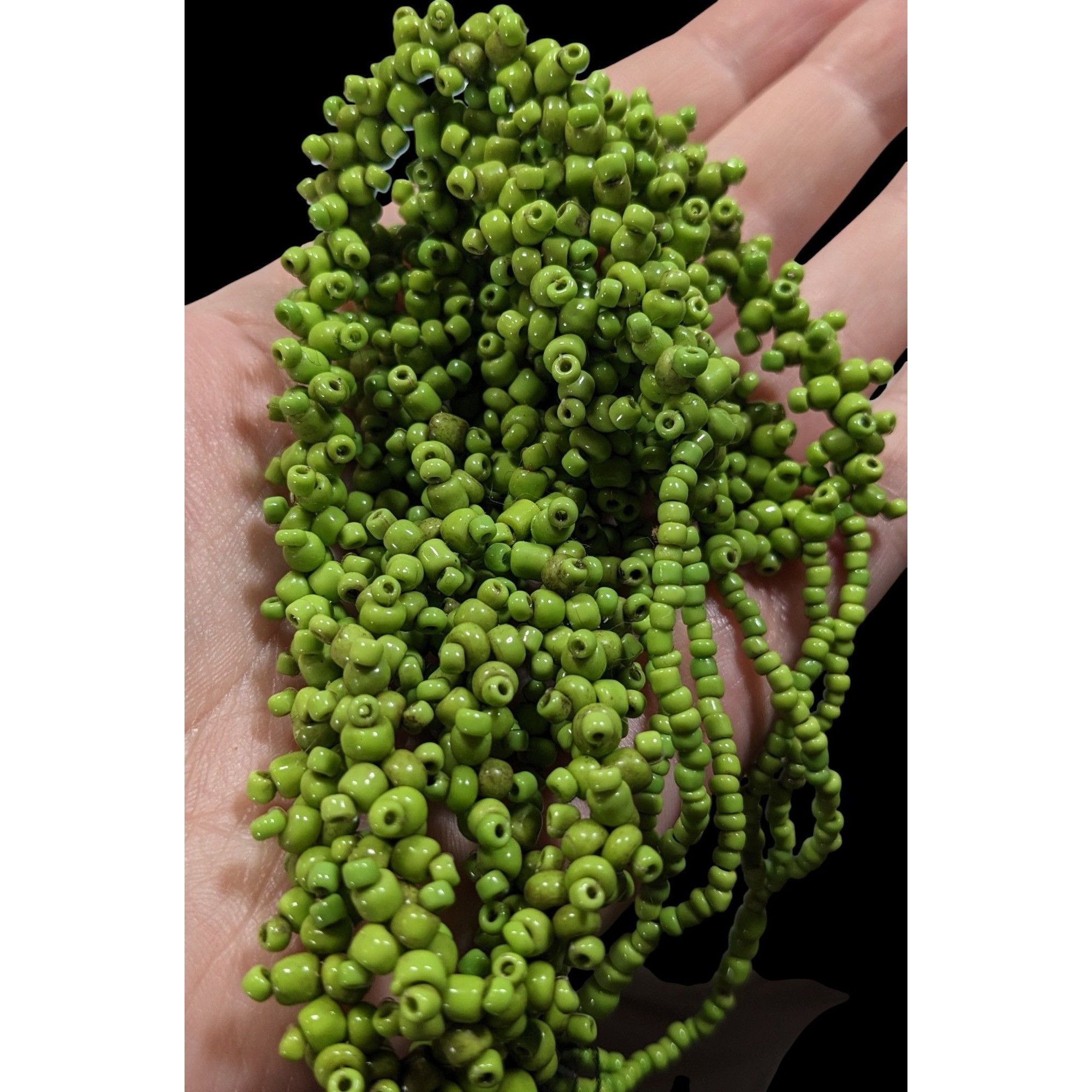 Other Vintage Handmade Sea Grape Themed Glass Beaded Layered Neckl Size ONE SIZE - 3 Thumbnail
