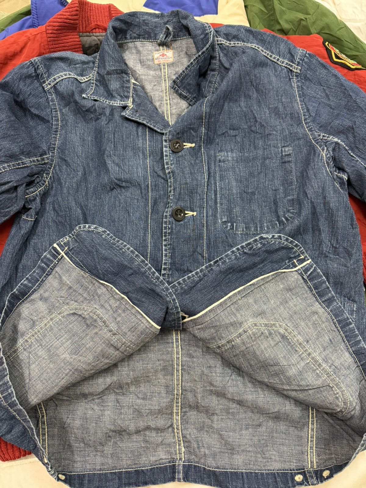 Vintage Vintage RNA Selvage Worker Jacket Size US M / EU 48-50 / 2 - 8 Thumbnail