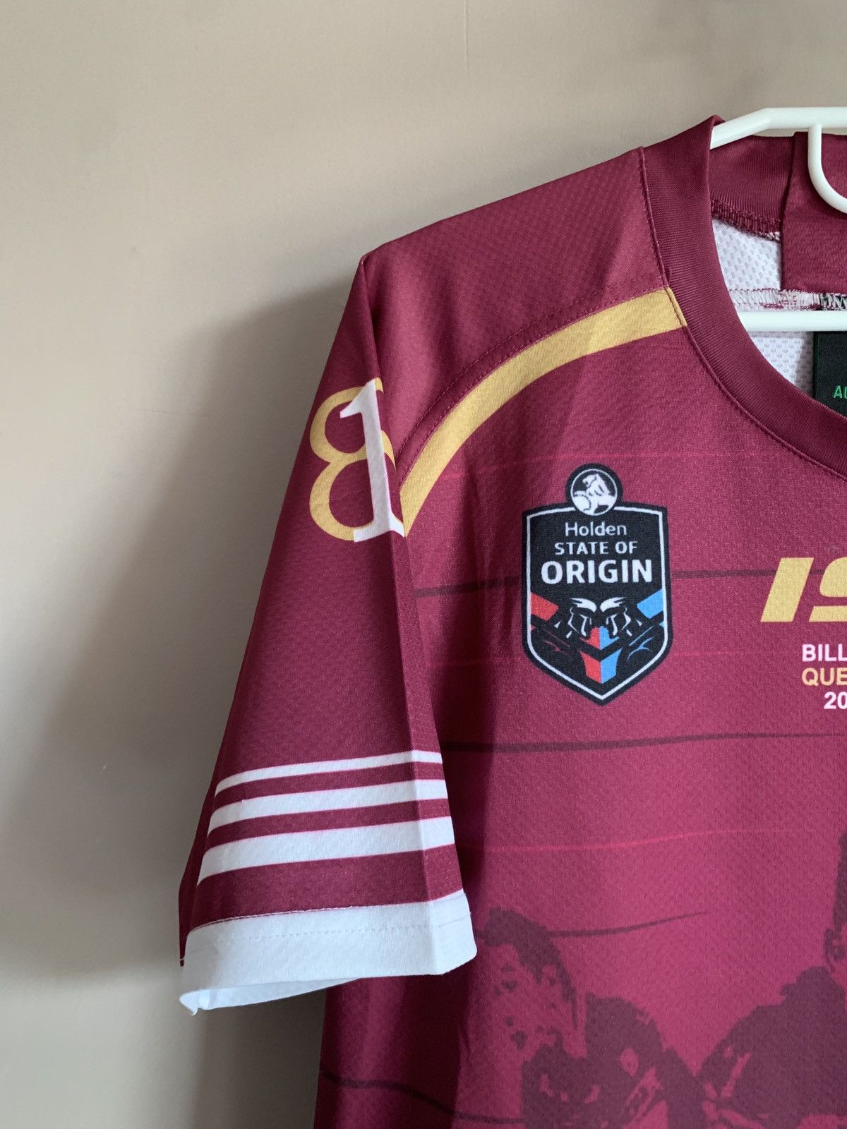 Other Queensland State of Origin Rugby League Shirt NRL Jersey ISC Size US L / EU 52-54 / 3 - 3 Thumbnail