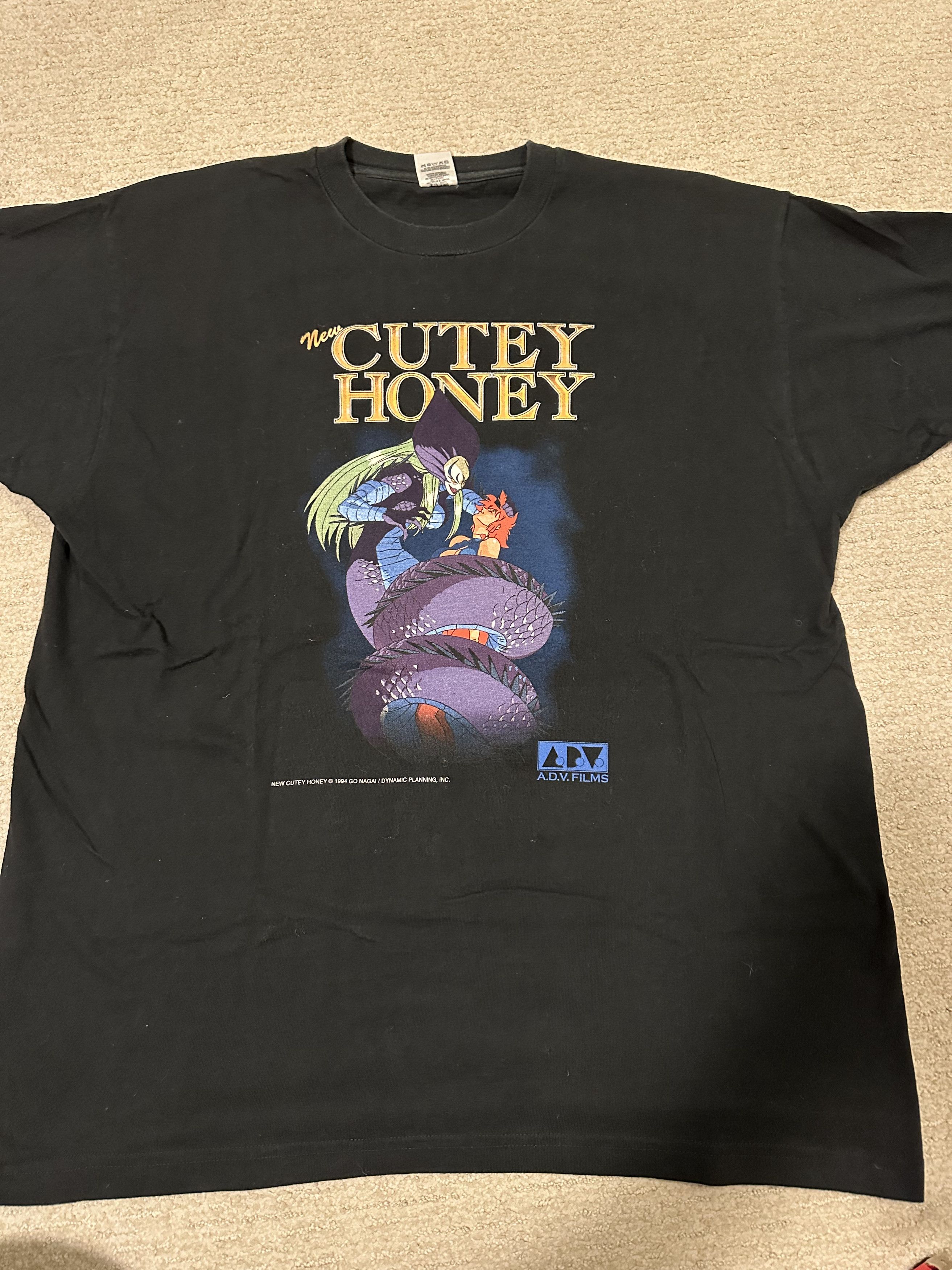 Vintage Cutie Honey Vintage T Shirt Size US XL / EU 56 / 4 - 1 Thumbnail