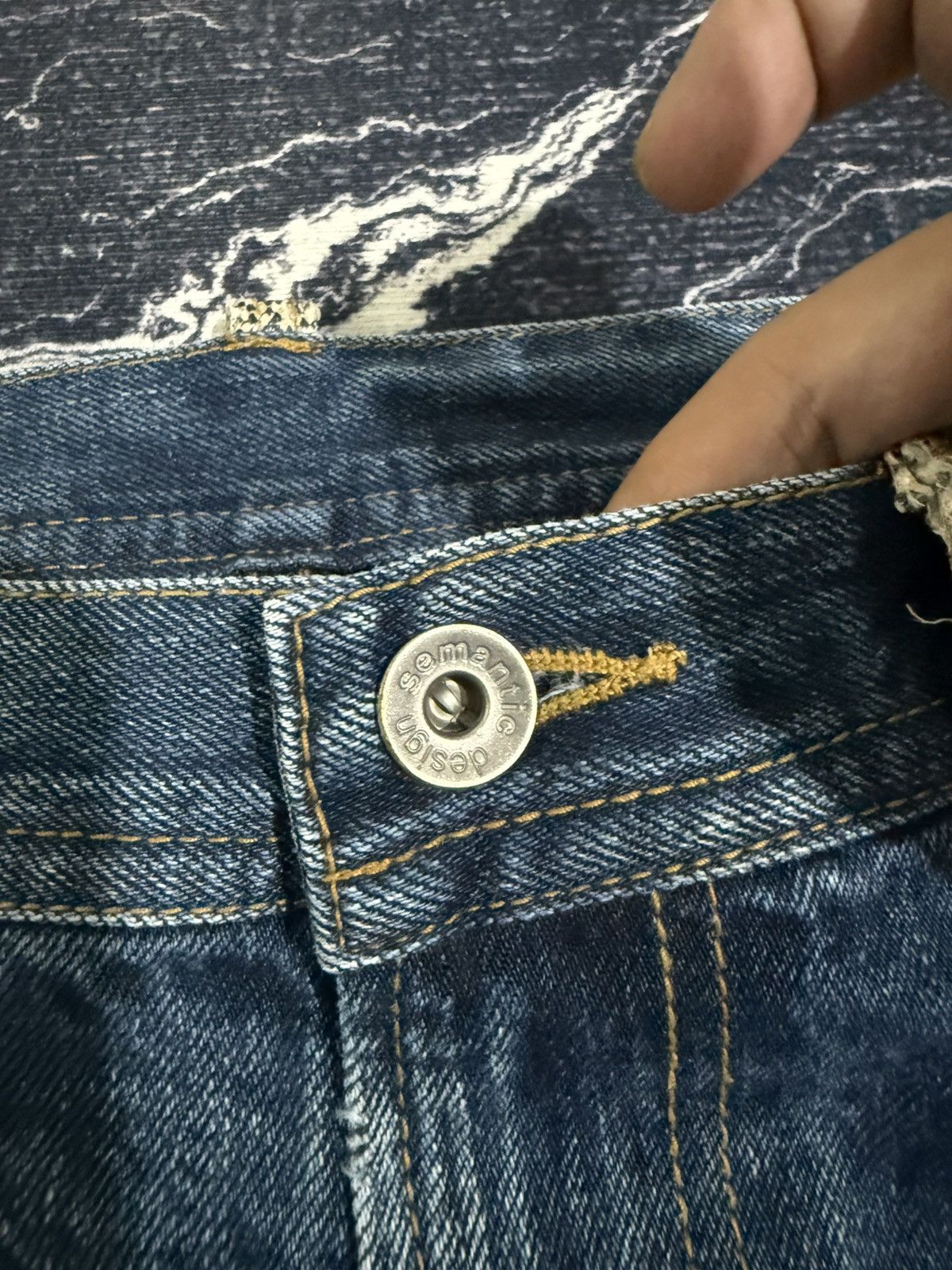 semanticdesign Semantic design snake skin jeans Size US 32 / EU 48 - 13 Thumbnail