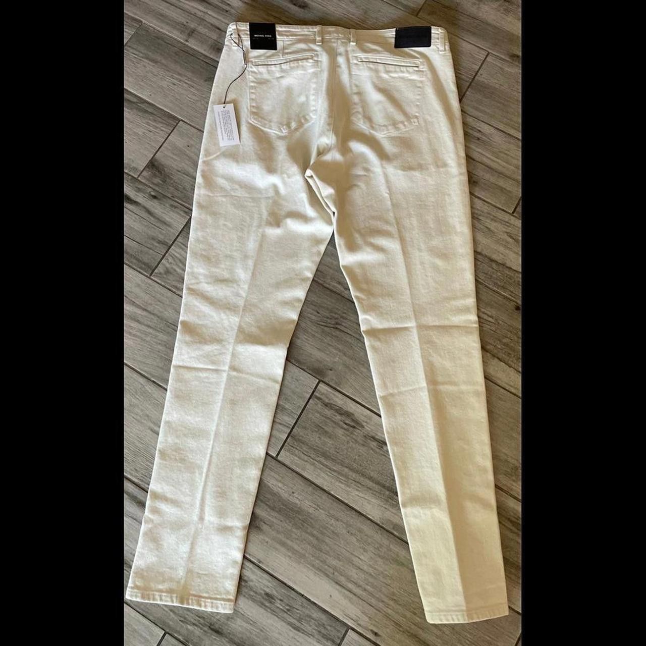 Michael Kors Michael Kors Men White Jeans Size US 34 / EU 50 - 6 Thumbnail
