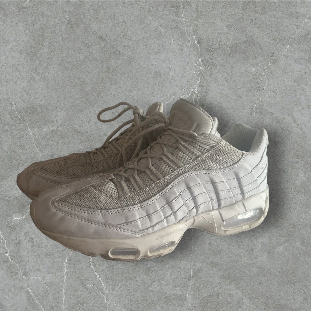 Nike Nike Airmax 95 White Size US 12 / EU 45 - 1 Thumbnail