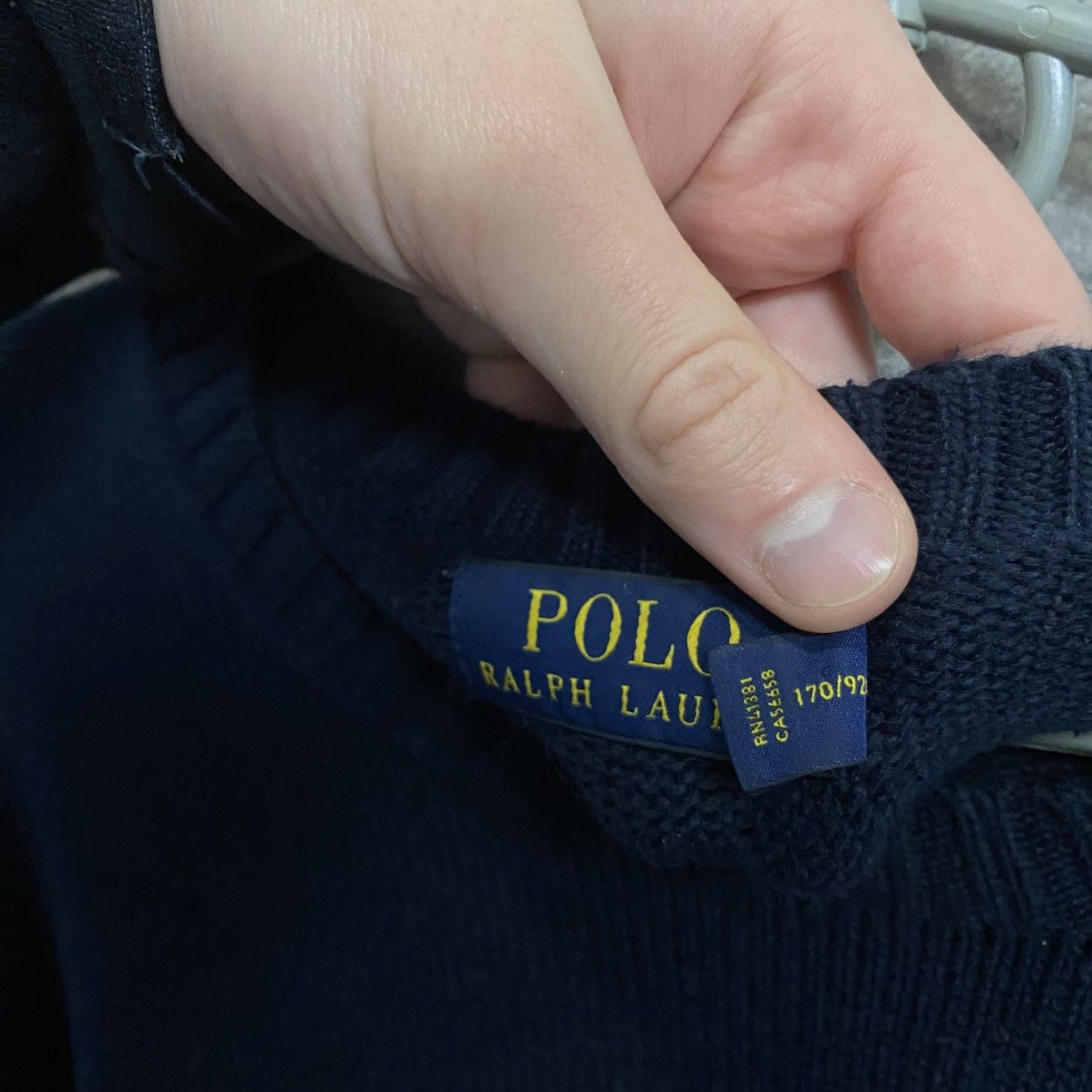 Polo Ralph Lauren Vintage Polo Ralph Lauren Sweater Blue Knit Pullover Size US S / EU 44-46 / 1 - 8 Thumbnail