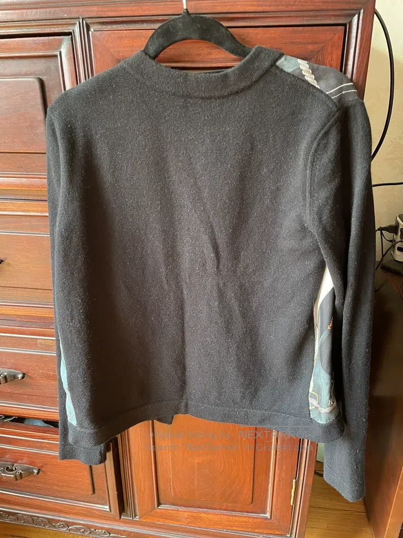 Hermes Hermes Classic Cashmere and Silk Open Cardigan Size XXS / US 00 / IT 34 - 5 Thumbnail