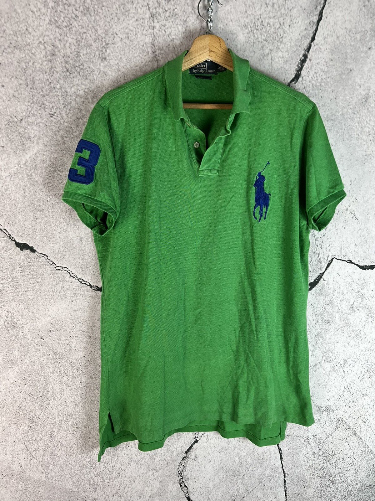 Polo Ralph Lauren Vintage Polo Ralph Lauren Fine Quality Goods Polo T-Shirt Size US L / EU 52-54 / 3 - 1 Thumbnail