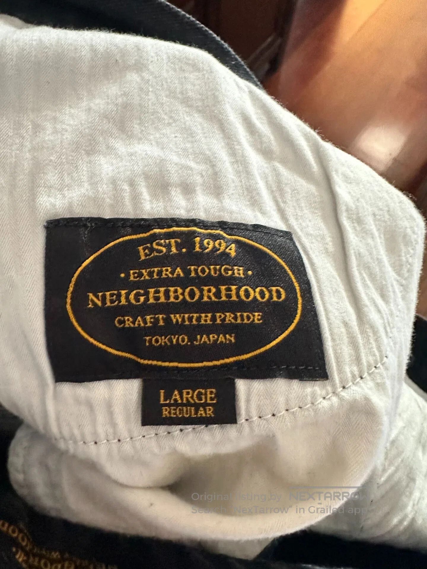 Neighborhood NEIGHBORHOOD 15AW Black Straight Jeans L. Size US 34 / EU 50 - 5 Thumbnail