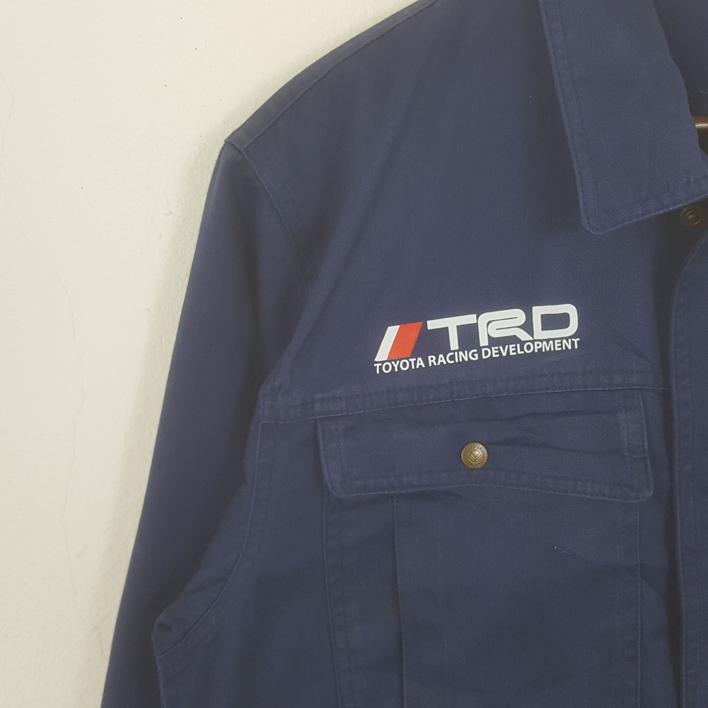 Japanese Brand × Vintage Vintage TRD Toyota Racing Development Custom Sport Jacket Size US M / EU 48-50 / 2 - 3 Thumbnail