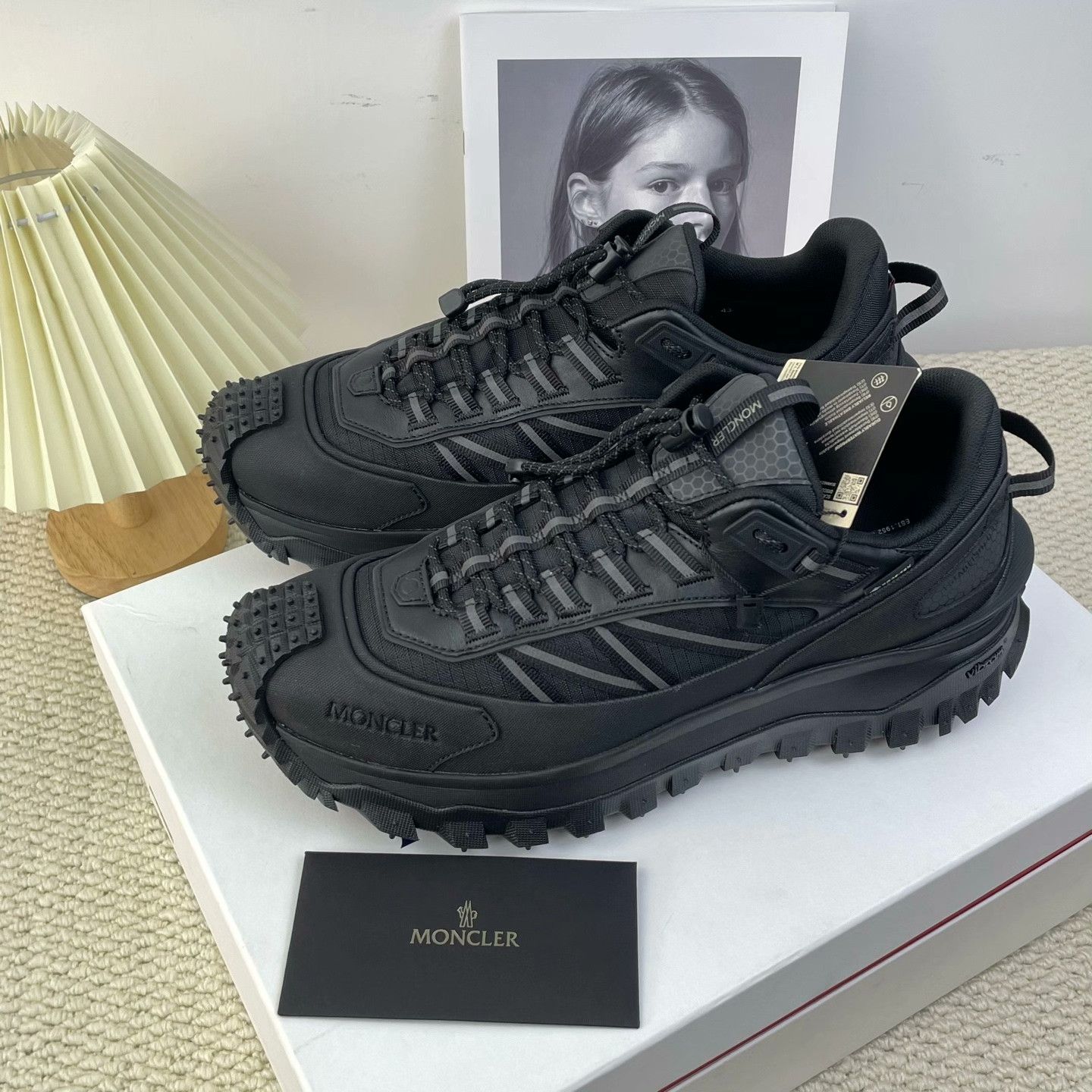 Moncler Moncler Casual Lowtop Sneakers 10 Men Size US 10 / EU 43 - 1 Thumbnail