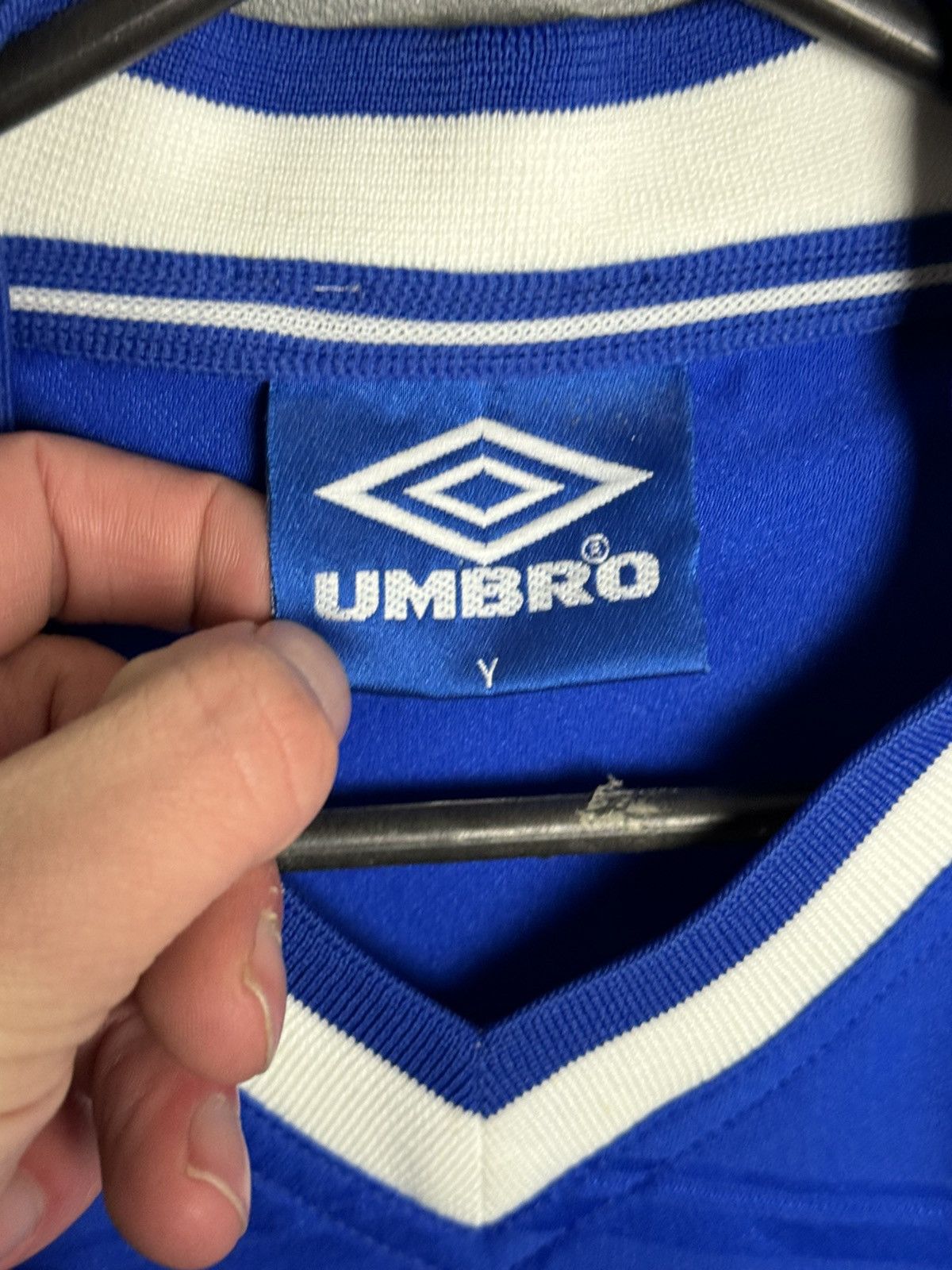 Umbro KIDS Everton 99/00 Home Football Jersey Size US XS / EU 42 / 0 - 16 Thumbnail