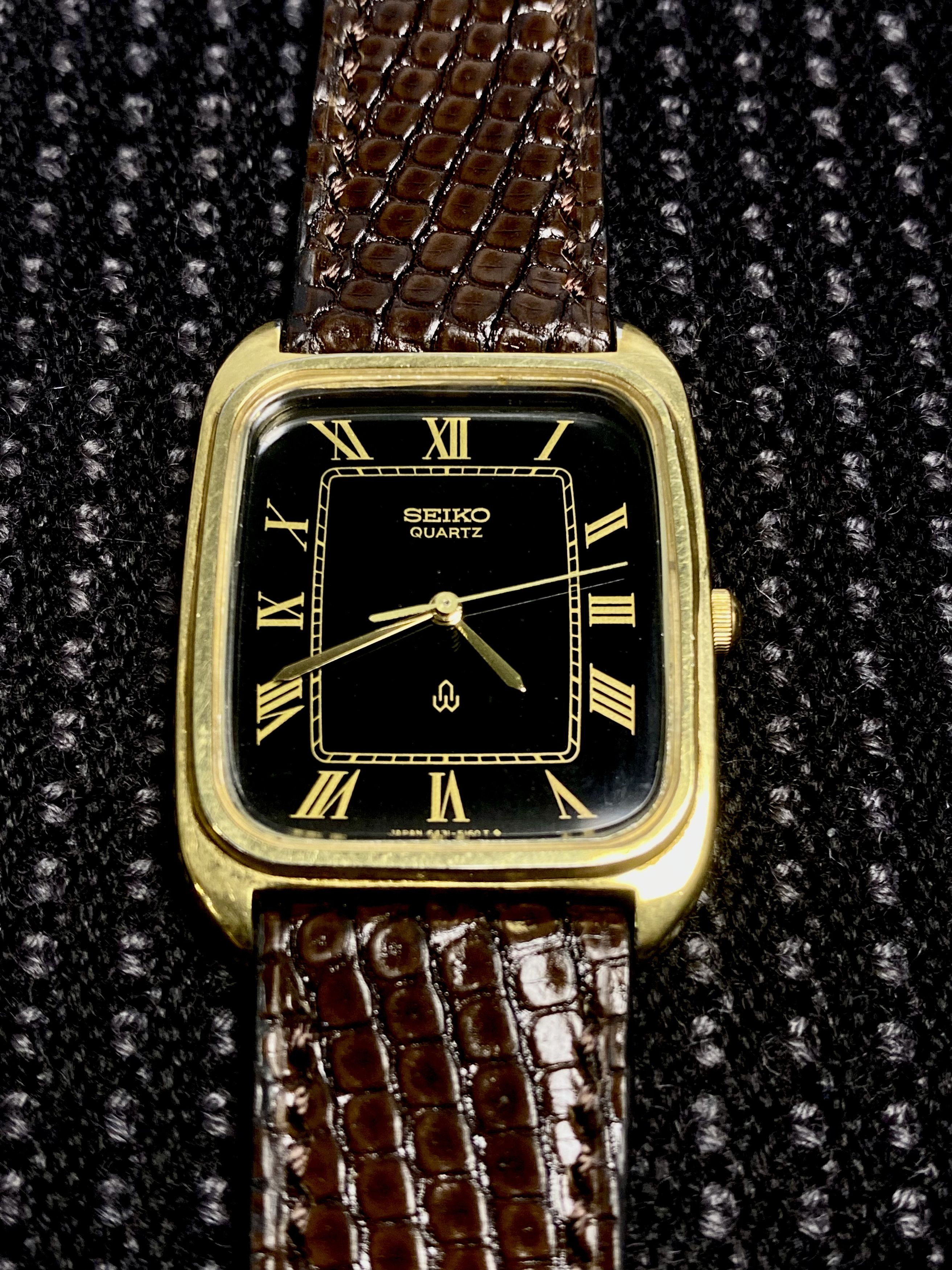 Seiko × Vintage 💥 Vtg 80's Seiko Rectangle Size ONE SIZE - 2 Thumbnail