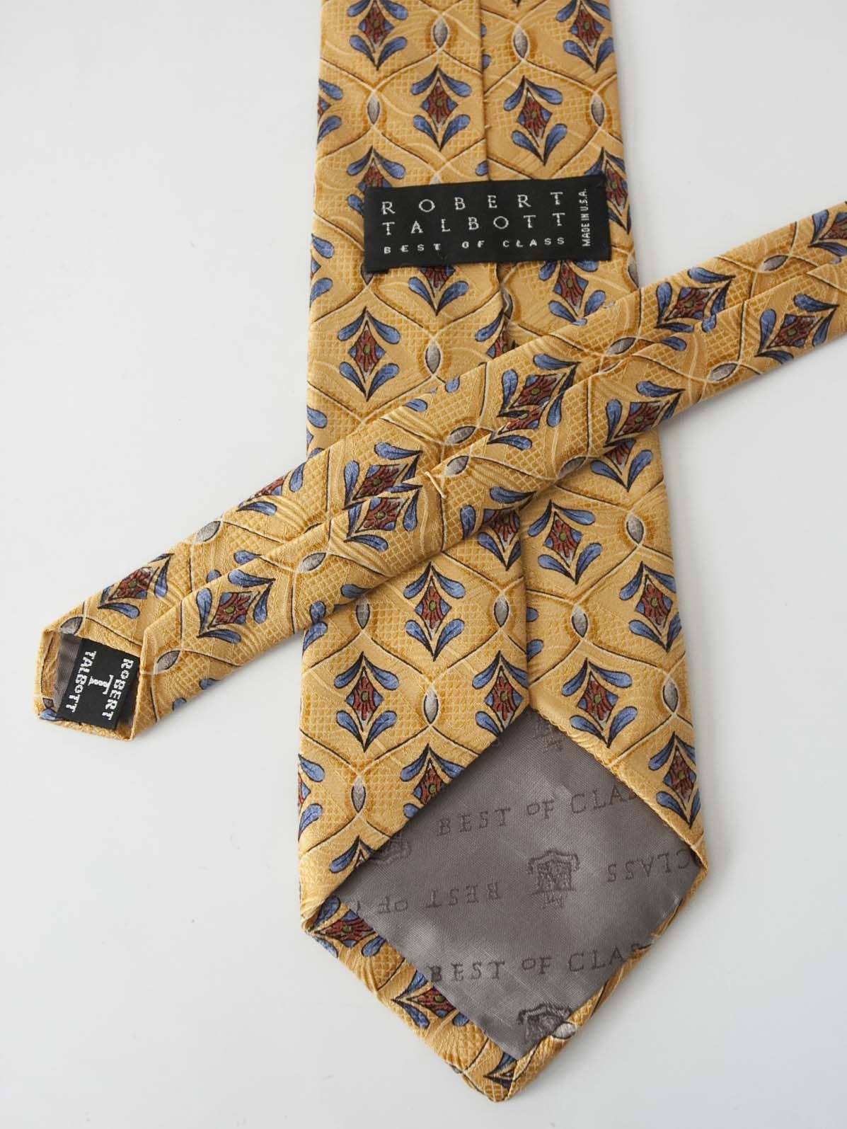Robert Talbott Robert Talbott Tie Best of Class Silk Orange Size ONE SIZE - 3 Thumbnail