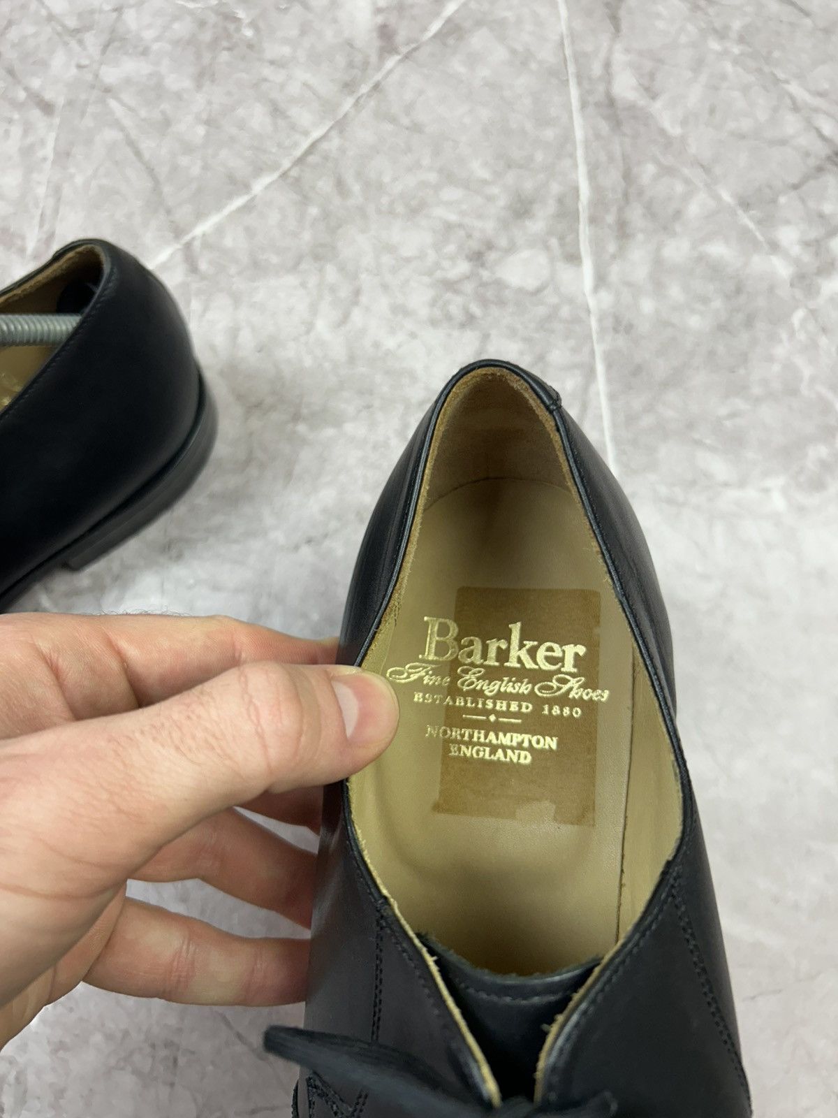 Barker BARKER Leather Derby Made in England Size US 8 / EU 41 - 19 Thumbnail