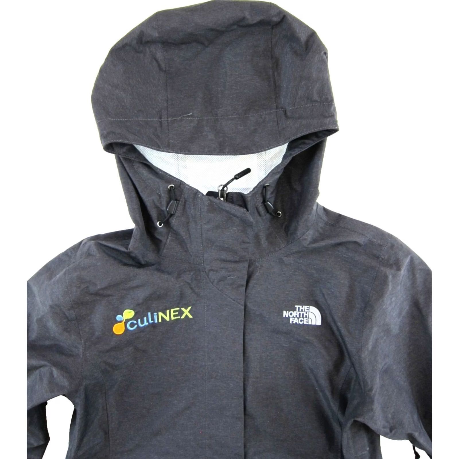 The North Face The North Face Grey Culinex Logo Hooded Windbreaker Rain Jacket Women Size Small Size S / US 4 / IT 40 - 4 Thumbnail