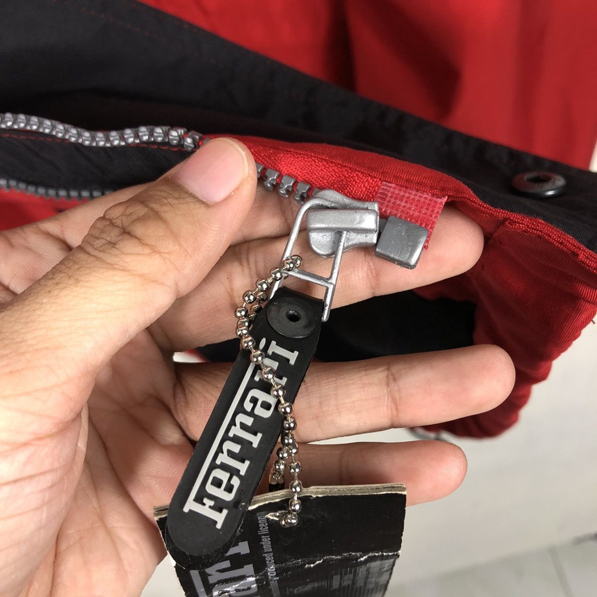 Japanese Brand 📌Vintage Zipper Jacket Racing Ferrari New With Tag Size US XL / EU 56 / 4 - 17 Thumbnail