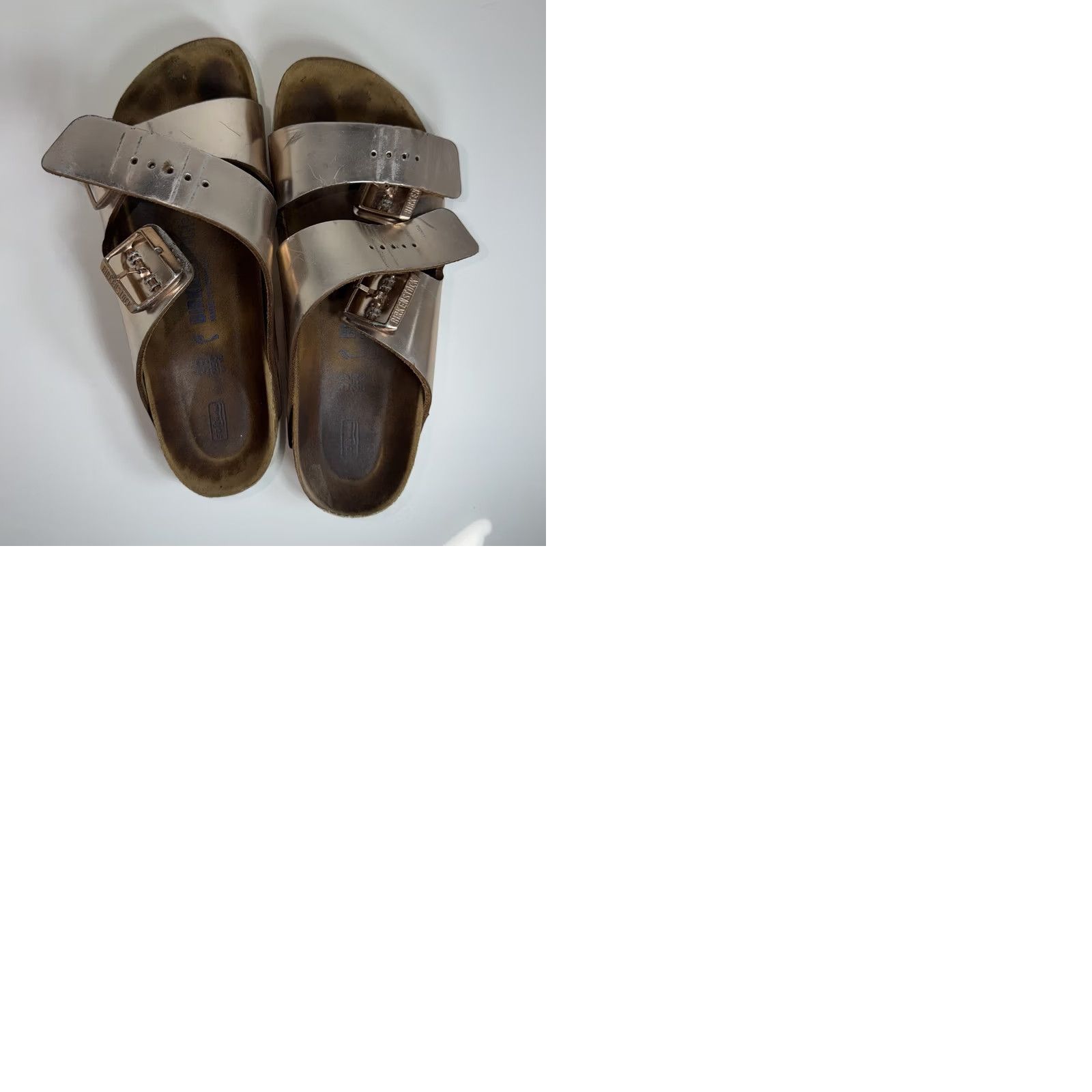 Birkenstock Birkenstock Arizona Buckle Narrow Fit Birko Flor Sandals COPPER EU 39 Ladies 8 Size US 8 / IT 38 - 10 Thumbnail