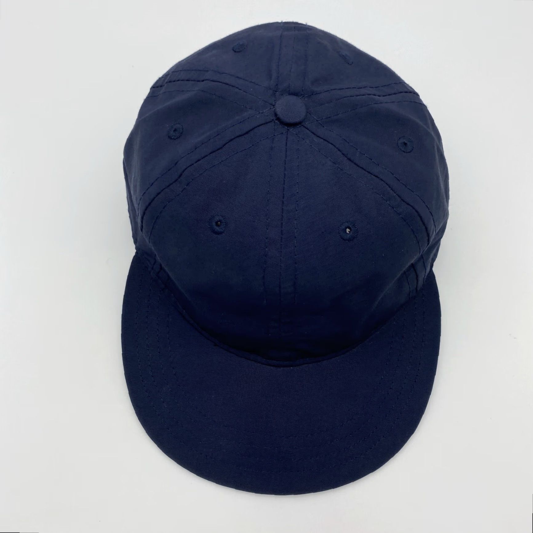 Paa VINTAGE Paa Fitted 6-Panel Baseball Cap Mens Adjustable Navy Blue Twill Lightweight Classic Size ONE SIZE - 2 Thumbnail