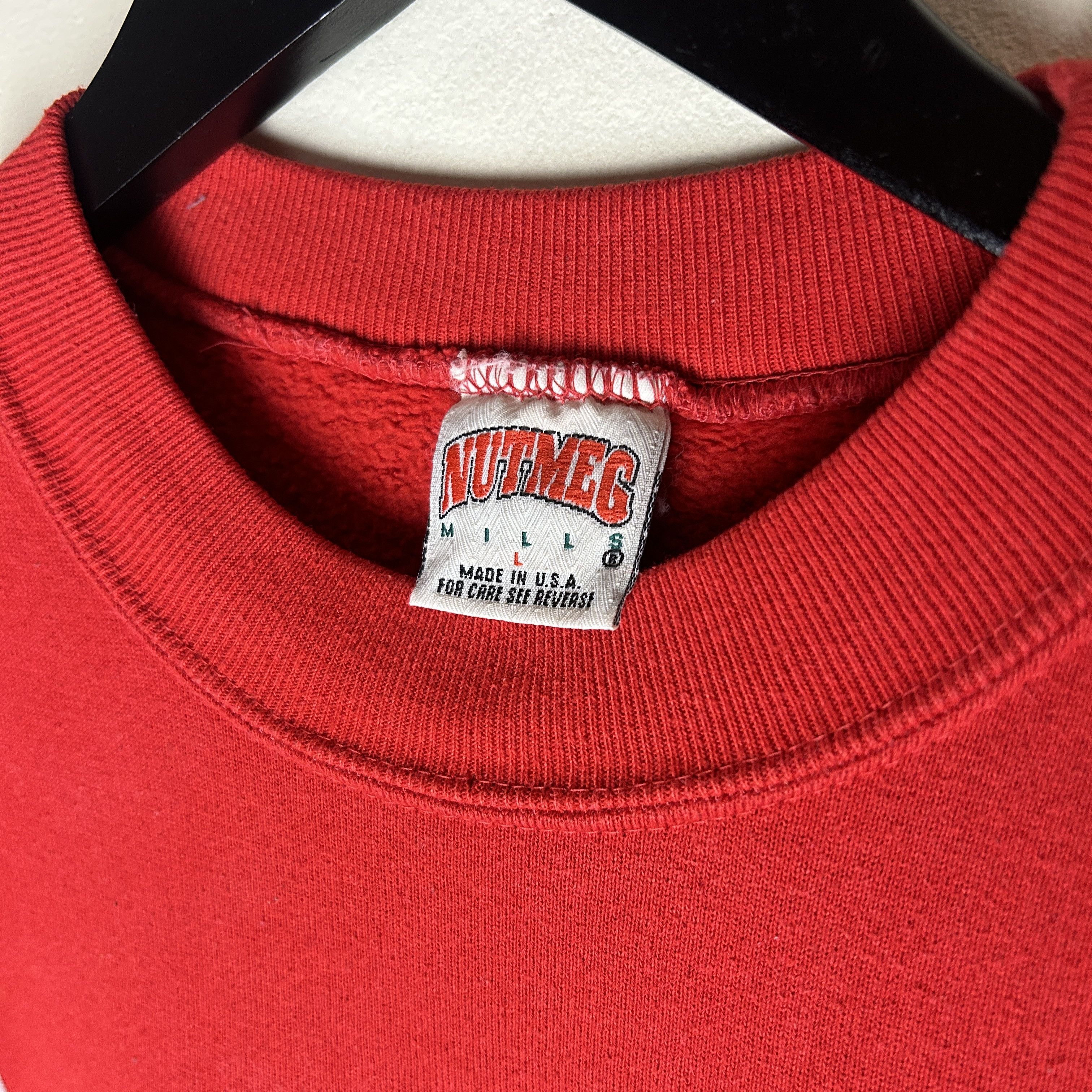NFL Vintage San Francisco 49ers Nutmeg Mills Sweatshirt Crewneck Size US L / EU 52-54 / 3 - 4 Thumbnail