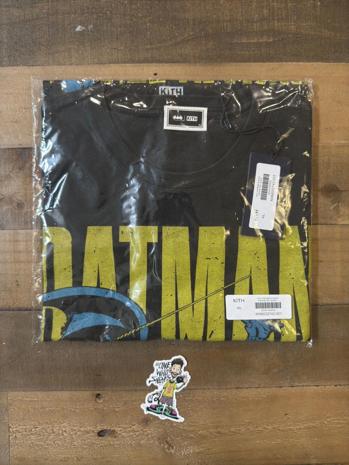 Kith Kith x Batman Classic Vintage Tee Size US XL / EU 56 / 4 - 2 Thumbnail