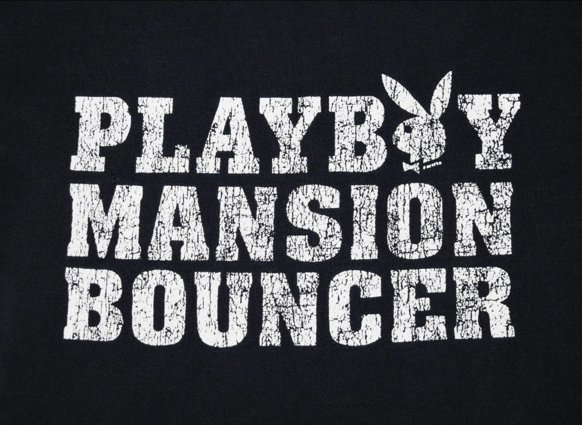 Playboy Playboy 90s tshirt mansion bouncer washed tee print Size US L / EU 52-54 / 3 - 2 Thumbnail