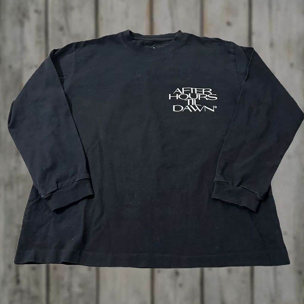 Vintage The Weekend After Hours Til Dawn 2022 Global Stadium Tour Long Sleeve Shirt M Mens Black Regular Shirt Size US M / EU 48-50 / 2 - 1 Thumbnail