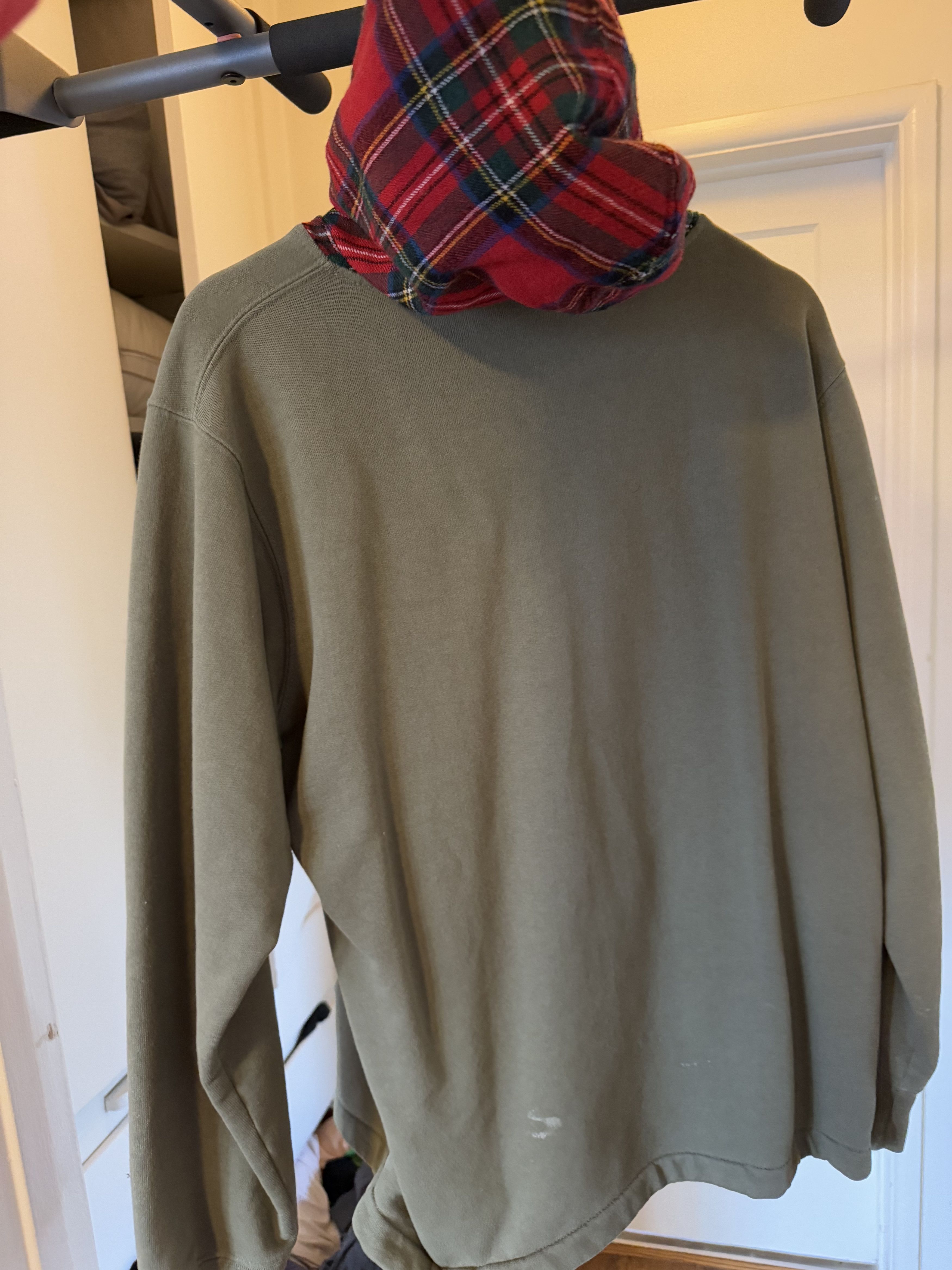 Comme des Garcons × Supreme Supreme X Comme Des Garcon Plaid Hoodie Size US M / EU 48-50 / 2 - 4 Thumbnail