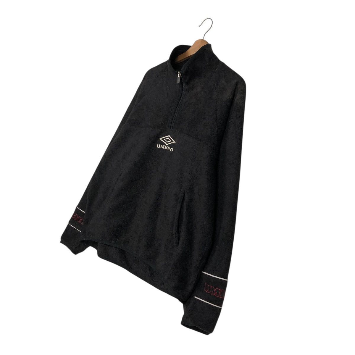 Japanese Brand 🔥VINTAGE ANORAK HALF ZIPPER SWEATER COLLAR UMBRO Size US M / EU 48-50 / 2 - 8 Thumbnail