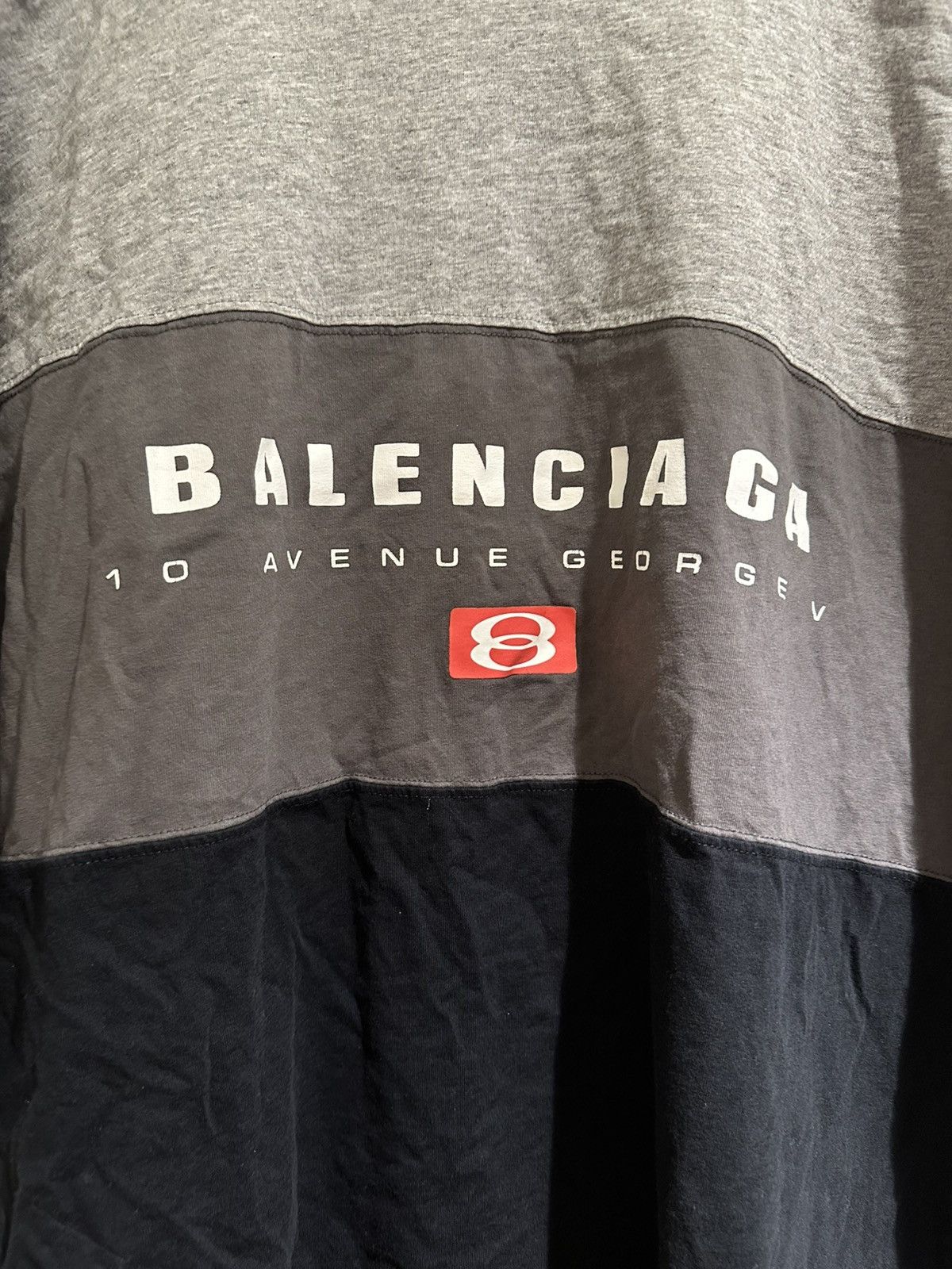 Balenciaga BALENCIAGA 25ss 10 AVENUE GEORGE V TEE Oversized - EXCLUSIVE Size US M / EU 48-50 / 2 - 2 Thumbnail