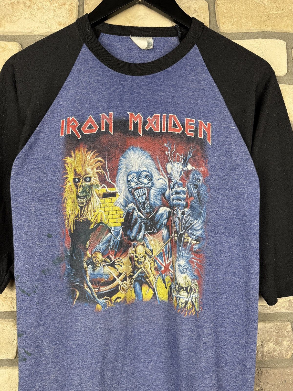 Iron Maiden × Vintage Very rare vintage 1990-s Iron maiden longsleeve Size S / US 4 / IT 40 - 2 Thumbnail