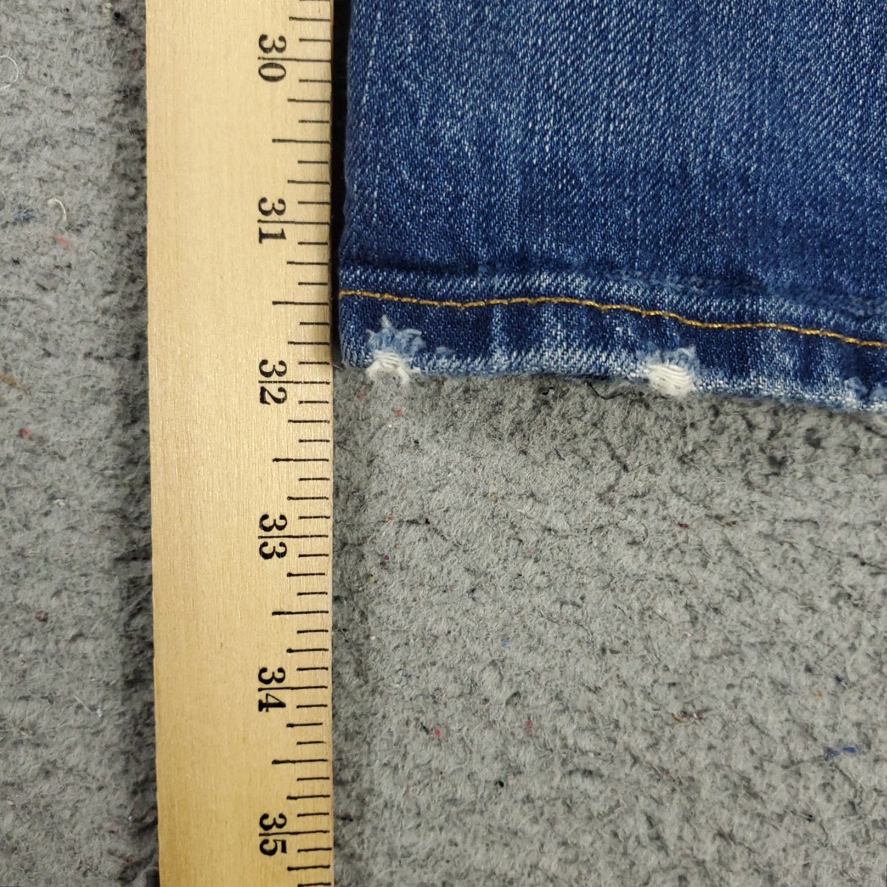Vintage Denim & Supply Ralph Lauren Jeans Mens 38x32 Blue Straight Leg 5-Pocket Design Regular Waist Blue Denim Pants Jeans Mens #1 Size US 38 / EU 54 - 5 Thumbnail