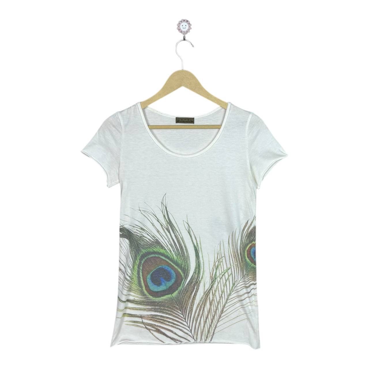 GOA GOA Archive Peacock Feather Tee Japanese Brand Fairy Grunge Size US S / EU 44-46 / 1 - 2 Thumbnail