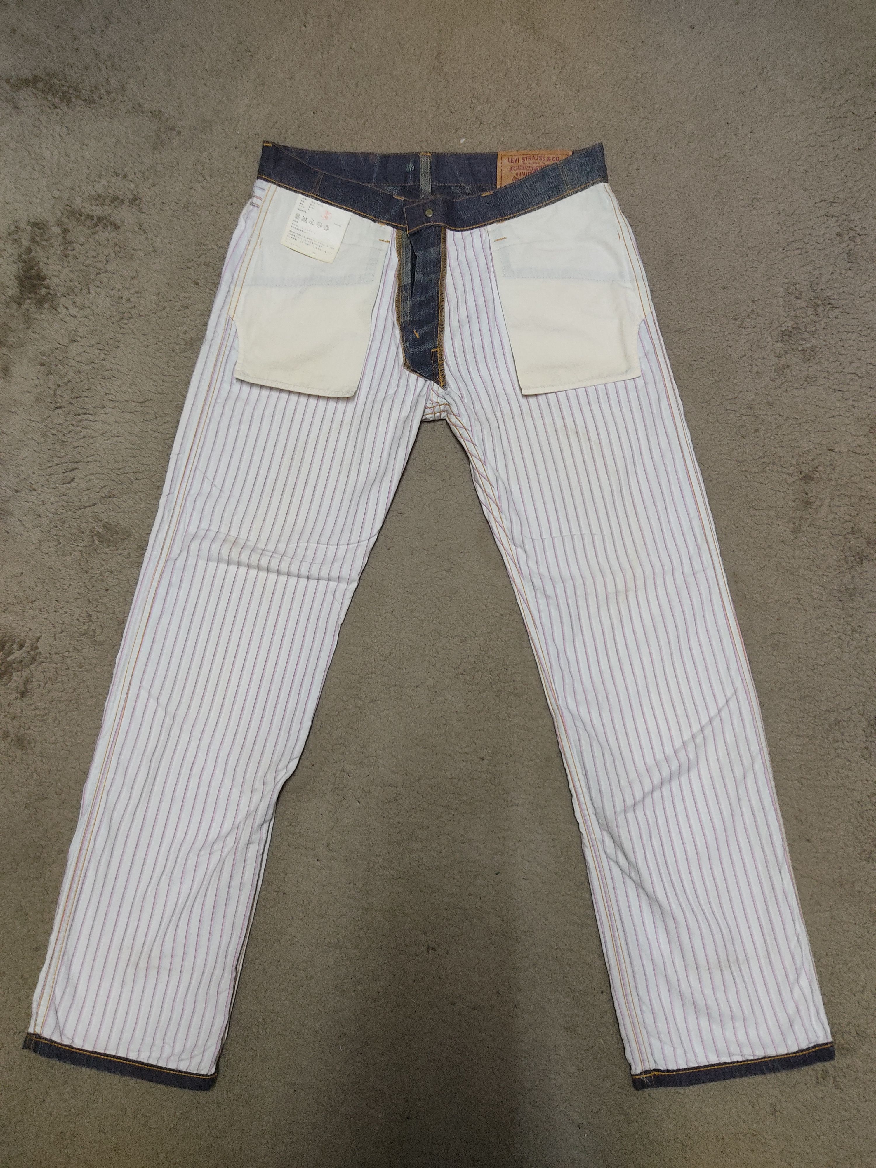 Comme des Garcons Comme Des Garcons x Junya x Levi's Denim AD2009 Size US 30 / EU 46 - 20 Thumbnail