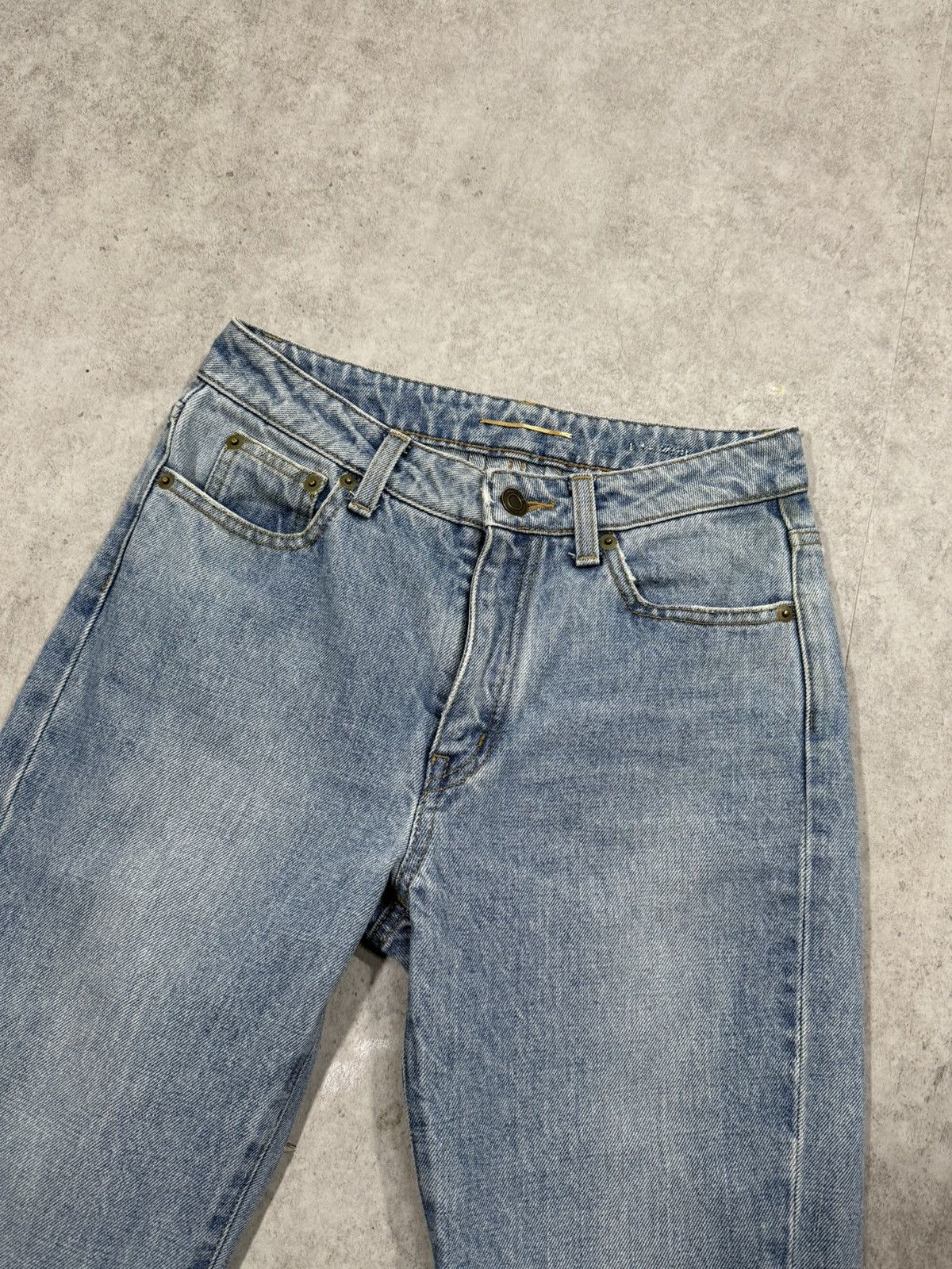 Saint Laurent Paris Saint Laurent Paris flared jeans washed blue 34 / XS Size 25" / US 0 / IT 36 - 2 Thumbnail