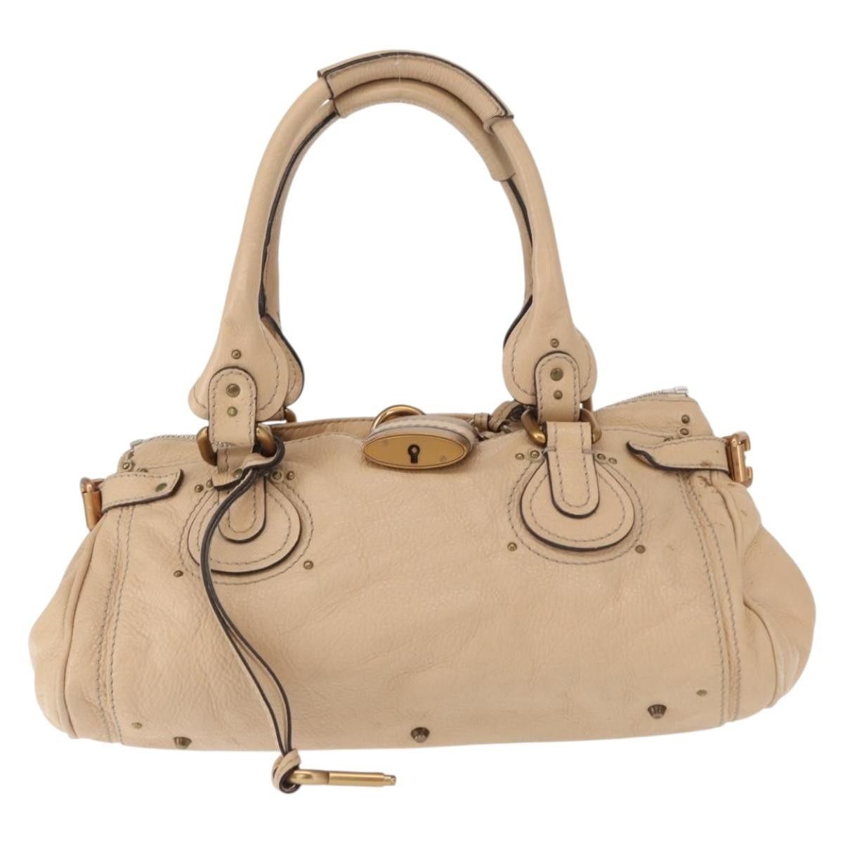 Chloe Chloe Paddington Lock Satchel Leather Size ONE SIZE - 1 Thumbnail