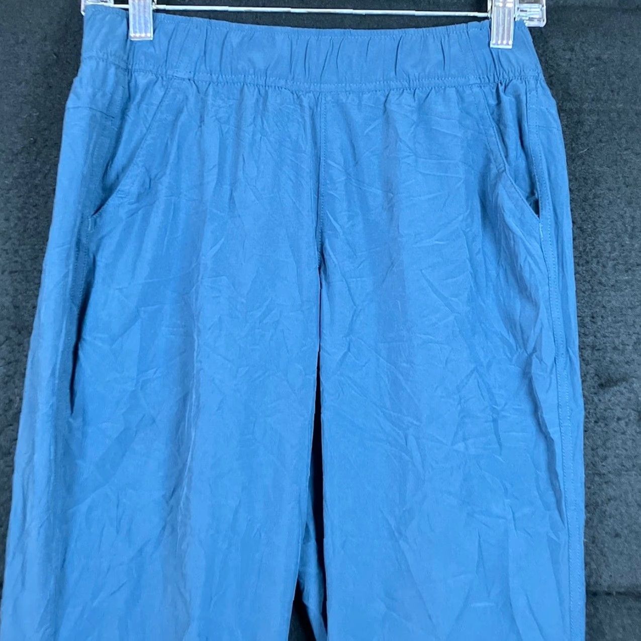 Eddie Bauer Eddie Bauer Womens Pants Navy Pull On Mid Rise Straight Leg Stretch Small Pants Women Regular Size S Inseam 27 in Size 28" / US 6 / IT 42 - 2 Thumbnail