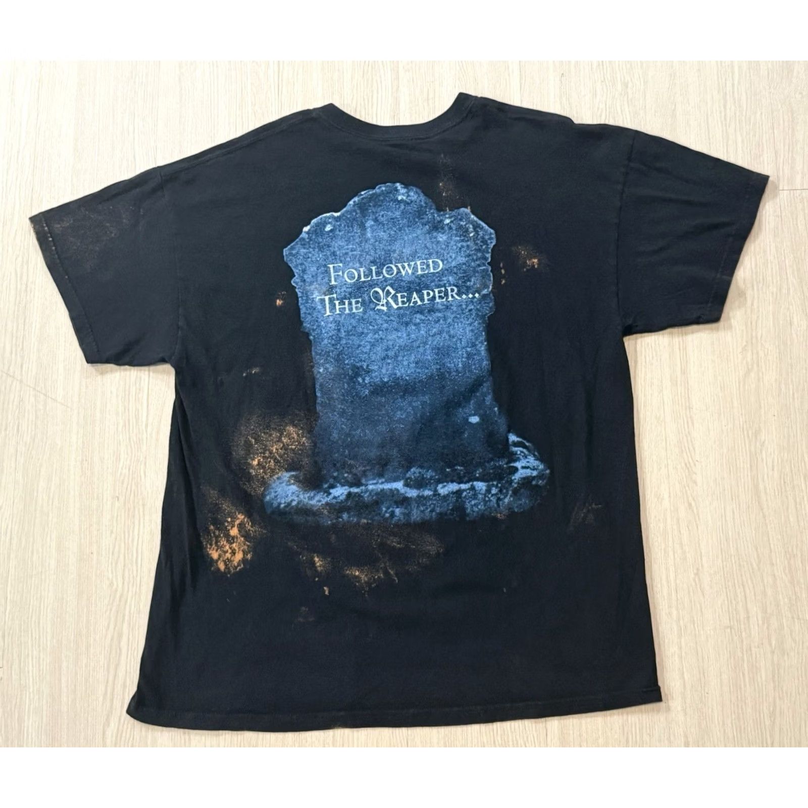 Anvil VINTAGE Children Of Bodom Follow The Reaper Shirt XL Death Metal Horror Shirt (Anvil) Mens XL Black Blood Graphic Print 2000s 90s Rock Band T-Shirt Size US XL / EU 56 / 4 - 2 Thumbnail