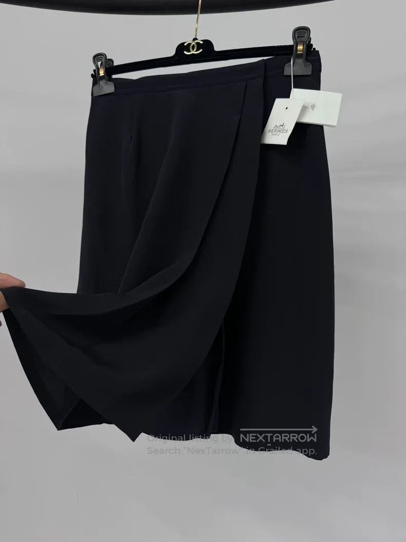 Hermes Hermes Silk skirt Size 24" / US 00 / IT 34 - 3 Thumbnail