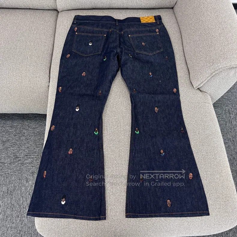 Louis Vuitton Louis Vuitton SS24 Phoenix monogram logo embroidered flare Size US 40 / EU 56 - 2 Thumbnail